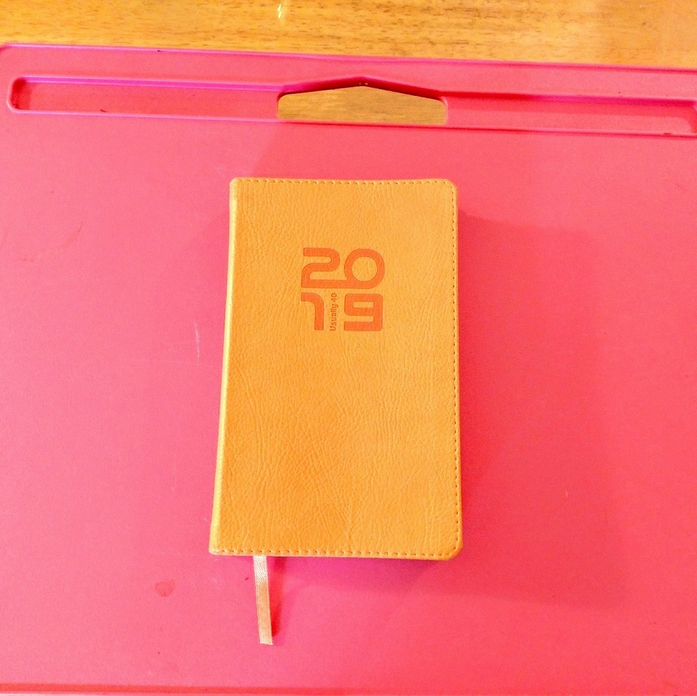Pink lap desk for laptop studying back to school